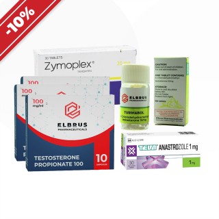 Corso breve per l'aumento della massa muscolare magra. Turinabol + Testosterone