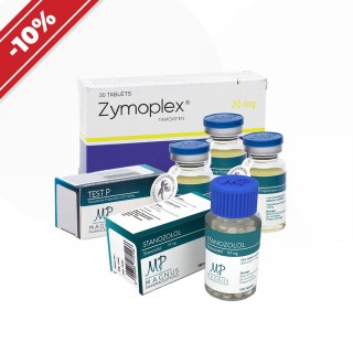 Corso di essiccazione. Winstrol + Testosterone