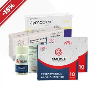 Corso di forza: principiante. Testosterone propionato + oxandrolone + mesterolone