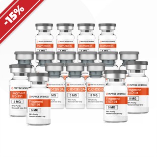 Corso di peptidi: per la massa magra. HGH Frag (176-191) + CJC-1295 + Ipamorelin