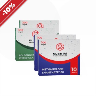 Corso per donne: per la forza e la massa. Boldenone + metenolone enantato