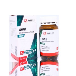 DHEA (Dehydroepiandrosteron) 25 mg Elbrus Pharmaceuticals