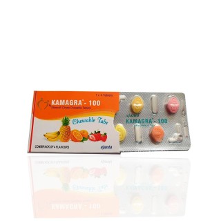 Kamagra Chewable 100 mg Ajanta Pharma