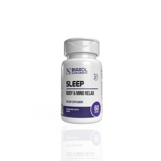 Sleep (60 capsules) Biaxol Supplements