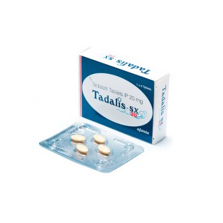 Tadalis-SX 20 (Tadalafil Tablets IP) 20 mg Ajanta Pharma
