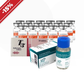 Un corso di essiccazione. Peptidi+Citomel+Clenbuterolo